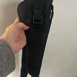 Black Men's Holster Bag